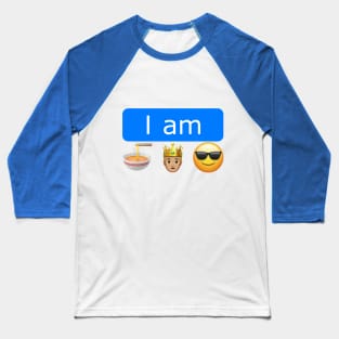 Emoji Affirmation Baseball T-Shirt